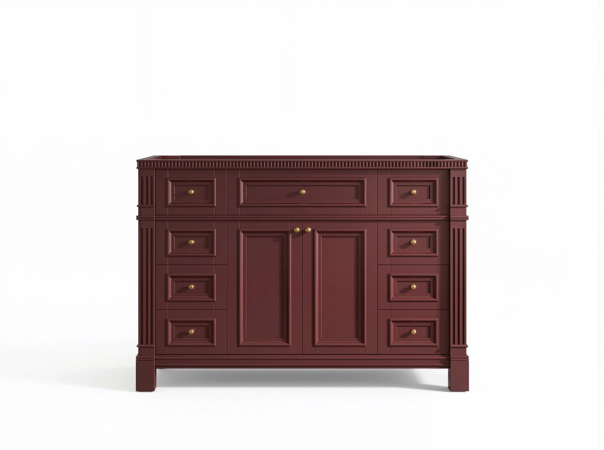 Paris 48 in. W x 22 in. D Single Sink Bathroom Vanity - Willow Bath and Vanity