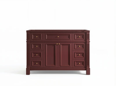 Paris 48 in. W x 22 in. D Single Sink Bathroom Vanity - Willow Bath and Vanity
