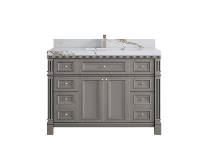 Paris 48 in. W x 22 in. D Single Sink Bathroom Vanity - photo 15