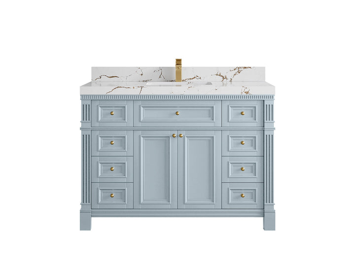 Paris 48 in. W x 22 in. D Single Sink Bathroom Vanity - photo 36