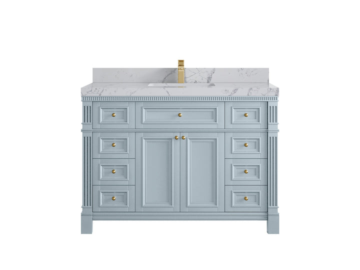 Paris 48 in. W x 22 in. D Single Sink Bathroom Vanity - photo 42