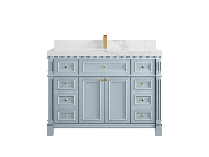 Paris 48 in. W x 22 in. D Single Sink Bathroom Vanity - photo 18