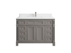Paris 48 in. W x 22 in. D Single Sink Bathroom Vanity - photo 33