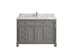 Paris 48 in. W x 22 in. D Single Sink Bathroom Vanity - photo 25