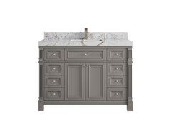 Paris 48 in. W x 22 in. D Single Sink Bathroom Vanity - photo 43