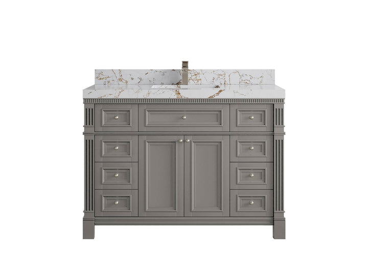 Paris 48 in. W x 22 in. D Single Sink Bathroom Vanity - photo 43