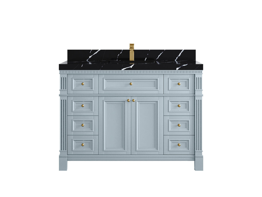 Paris 48 in. W x 22 in. D Single Sink Bathroom Vanity - Willow Bath and Vanity
