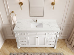 Paris 60 in. W x 22 in. D Single Sink Bathroom Vanity - photo 11