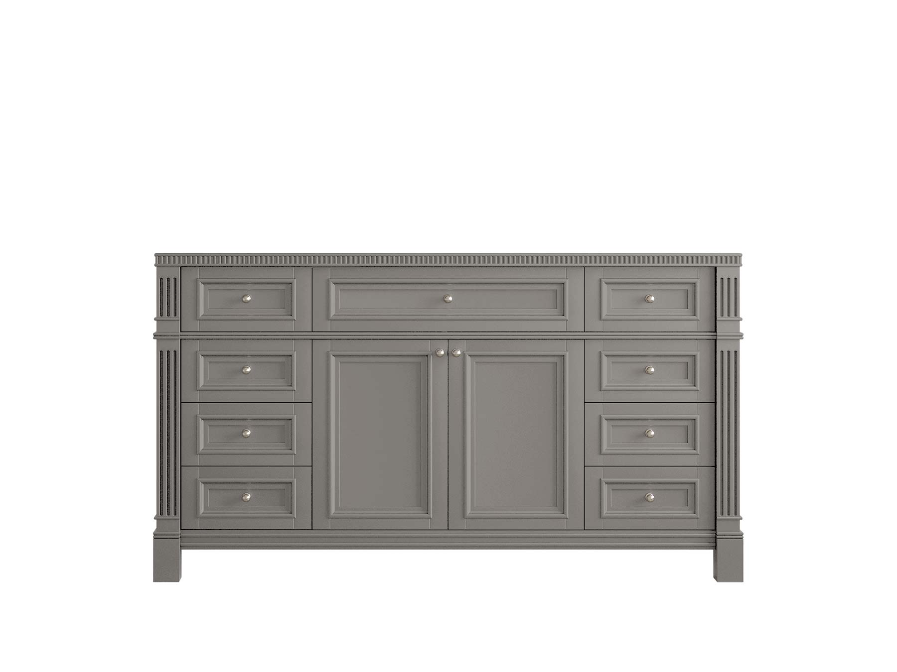 Paris 60 in. W x 22 in. D Single Sink Bathroom Vanity - Willow Bath and Vanity