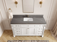 Paris 60 in. W x 22 in. D Single Sink Bathroom Vanity - photo 33