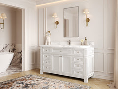 Paris 60 in. W x 22 in. D Single Sink Bathroom Vanity - photo 2