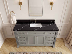 Paris 60 in. W x 22 in. D Single Sink Bathroom Vanity - photo 16