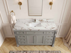 Paris 60 in. W x 22 in. D Single Sink Bathroom Vanity - photo 42