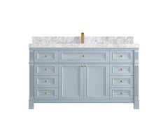 Paris 60 in. W x 22 in. D Single Sink Bathroom Vanity - photo 10