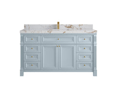 Paris 60 in. W x 22 in. D Single Sink Bathroom Vanity - photo 38
