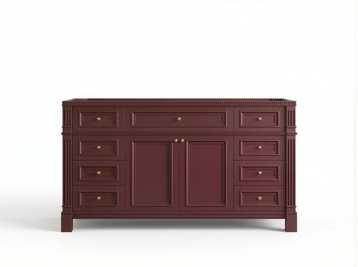 Paris 60 in. W x 22 in. D Single Sink Bathroom Vanity - photo 20