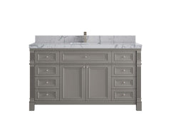 Paris 60 in. W x 22 in. D Single Sink Bathroom Vanity - photo 47