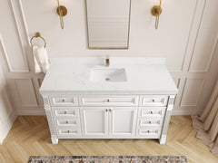 Paris 60 in. W x 22 in. D Single Sink Bathroom Vanity - photo 29