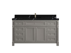 Paris 60 in. W x 22 in. D Single Sink Bathroom Vanity - photo 17