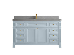 Paris 60 in. W x 22 in. D Single Sink Bathroom Vanity - photo 34