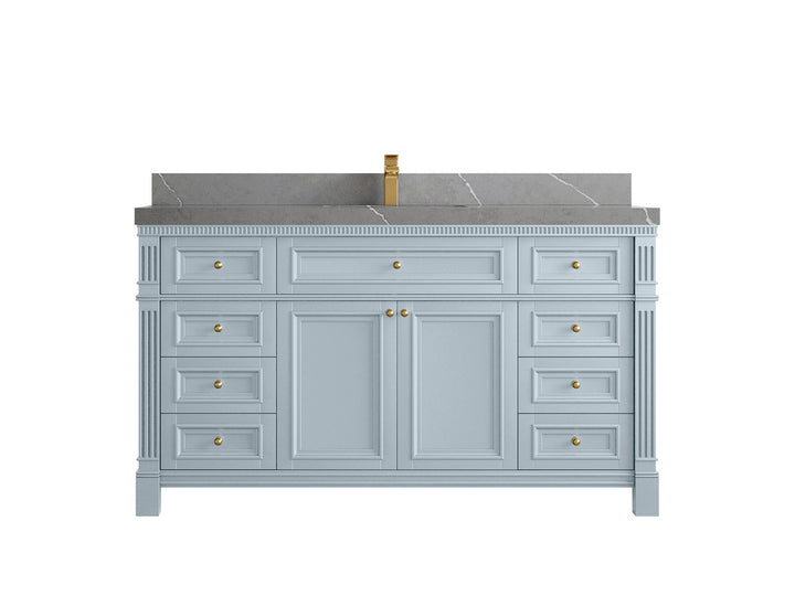 Paris 60 in. W x 22 in. D Single Sink Bathroom Vanity - photo 34