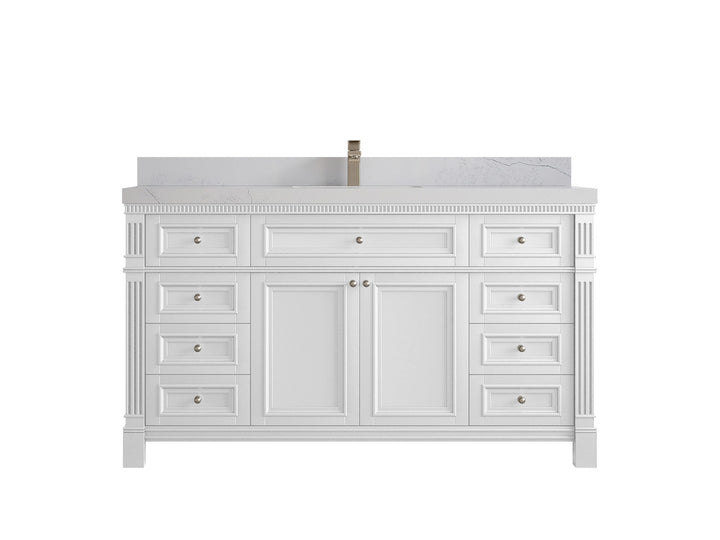 Paris 60 in. W x 22 in. D Single Sink Bathroom Vanity - photo 1