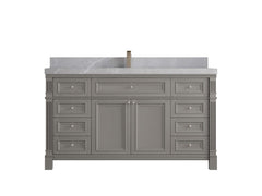 Paris 60 in. W x 22 in. D Single Sink Bathroom Vanity - photo 37
