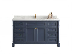 Paris 60 in. W x 22 in. D Single Sink Bathroom Vanity - photo 1