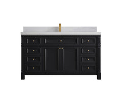 Paris 60 in. W x 22 in. D Single Sink Bathroom Vanity - photo 1