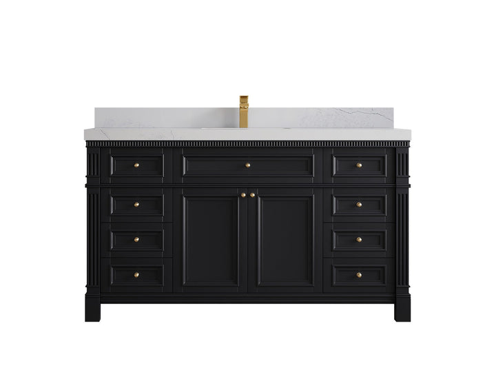 Paris 60 in. W x 22 in. D Single Sink Bathroom Vanity - photo 1