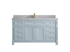 Paris 60 in. W x 22 in. D Single Sink Bathroom Vanity - photo 32