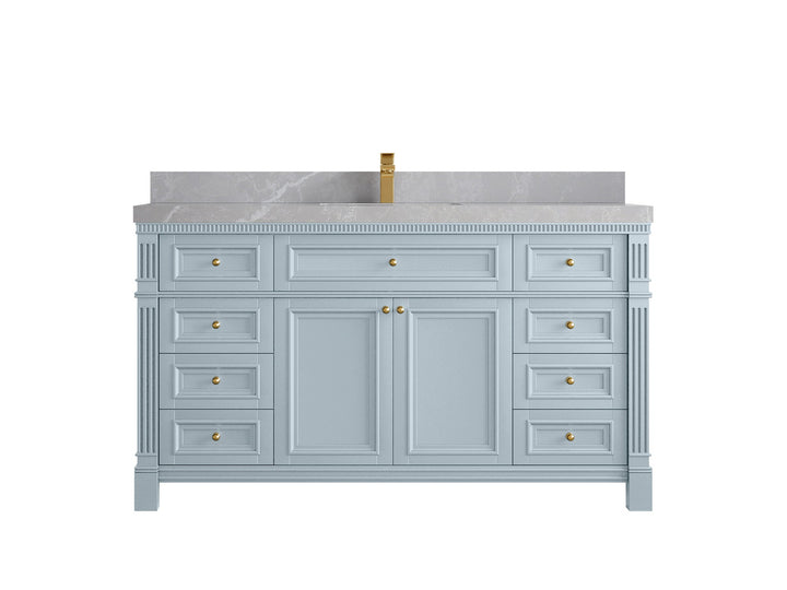 Paris 60 in. W x 22 in. D Single Sink Bathroom Vanity - photo 32