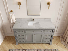 Paris 60 in. W x 22 in. D Single Sink Bathroom Vanity - photo 22