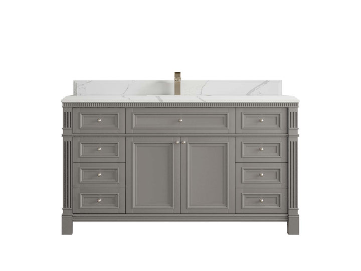 Paris 60 in. W x 22 in. D Single Sink Bathroom Vanity - photo 29