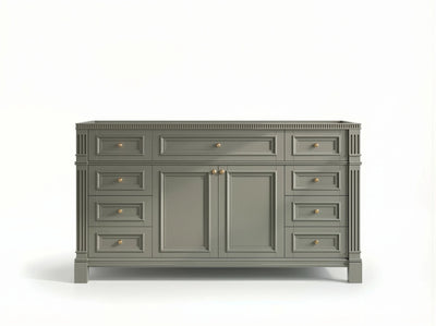 Paris 60 in. W x 22 in. D Single Sink Bathroom Vanity - Willow Bath and Vanity
