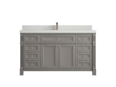 Paris 60 in. W x 22 in. D Single Sink Bathroom Vanity - photo 15