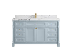 Paris 60 in. W x 22 in. D Single Sink Bathroom Vanity - photo 40