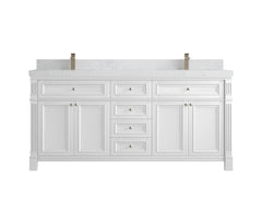 Paris 72 in. W x 22 in. D Double Sink Bathroom Vanity - photo 30