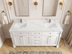 Paris 72 in. W x 22 in. D Double Sink Bathroom Vanity - photo 23
