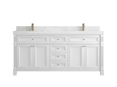 Paris 72 in. W x 22 in. D Double Sink Bathroom Vanity - photo 18