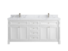 Paris 72 in. W x 22 in. D Double Sink Bathroom Vanity - photo 20