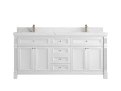 Paris 72 in. W x 22 in. D Double Sink Bathroom Vanity - photo 16