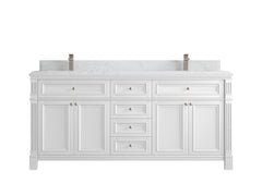Paris 72 in. W x 22 in. D Double Sink Bathroom Vanity - photo 26