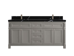 Paris 72 in. W x 22 in. D Double Sink Bathroom Vanity - photo 17