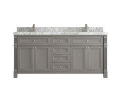Paris 72 in. W x 22 in. D Double Sink Bathroom Vanity - photo 13