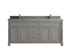 Paris 72 in. W x 22 in. D Double Sink Bathroom Vanity - photo 37