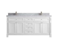 Paris 72 in. W x 22 in. D Double Sink Bathroom Vanity - photo 32
