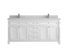 Paris 72 in. W x 22 in. D Double Sink Bathroom Vanity - photo 10