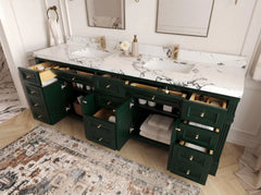 Paris 84 in. W x 22 in. D Double Sink Bathroom Vanity - photo 3