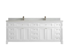 Paris 84 in. W x 22 in. D Double Sink Bathroom Vanity - photo 22